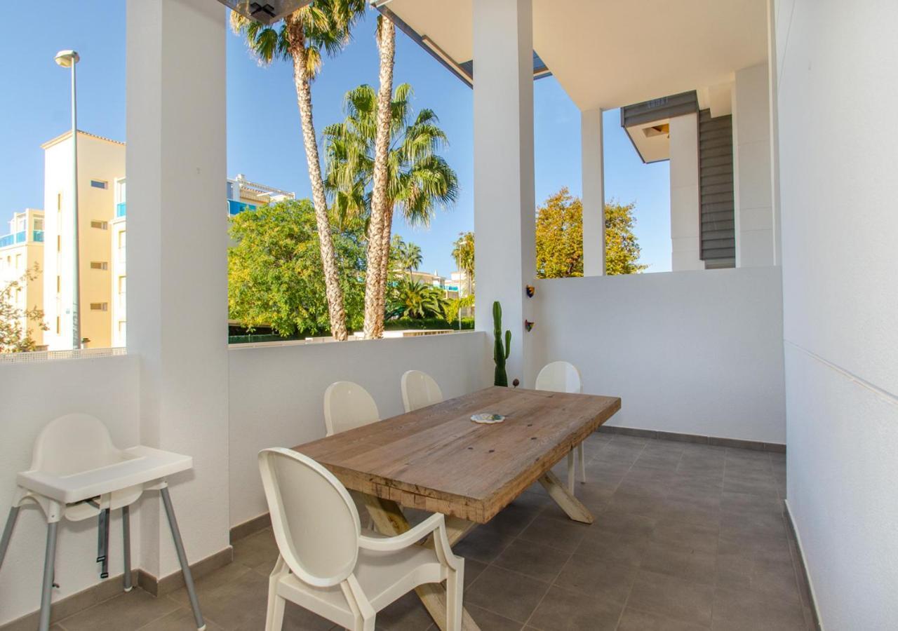 Apartamento Victoria Playa III Con Una Gran Terraza Dénia Esterno foto