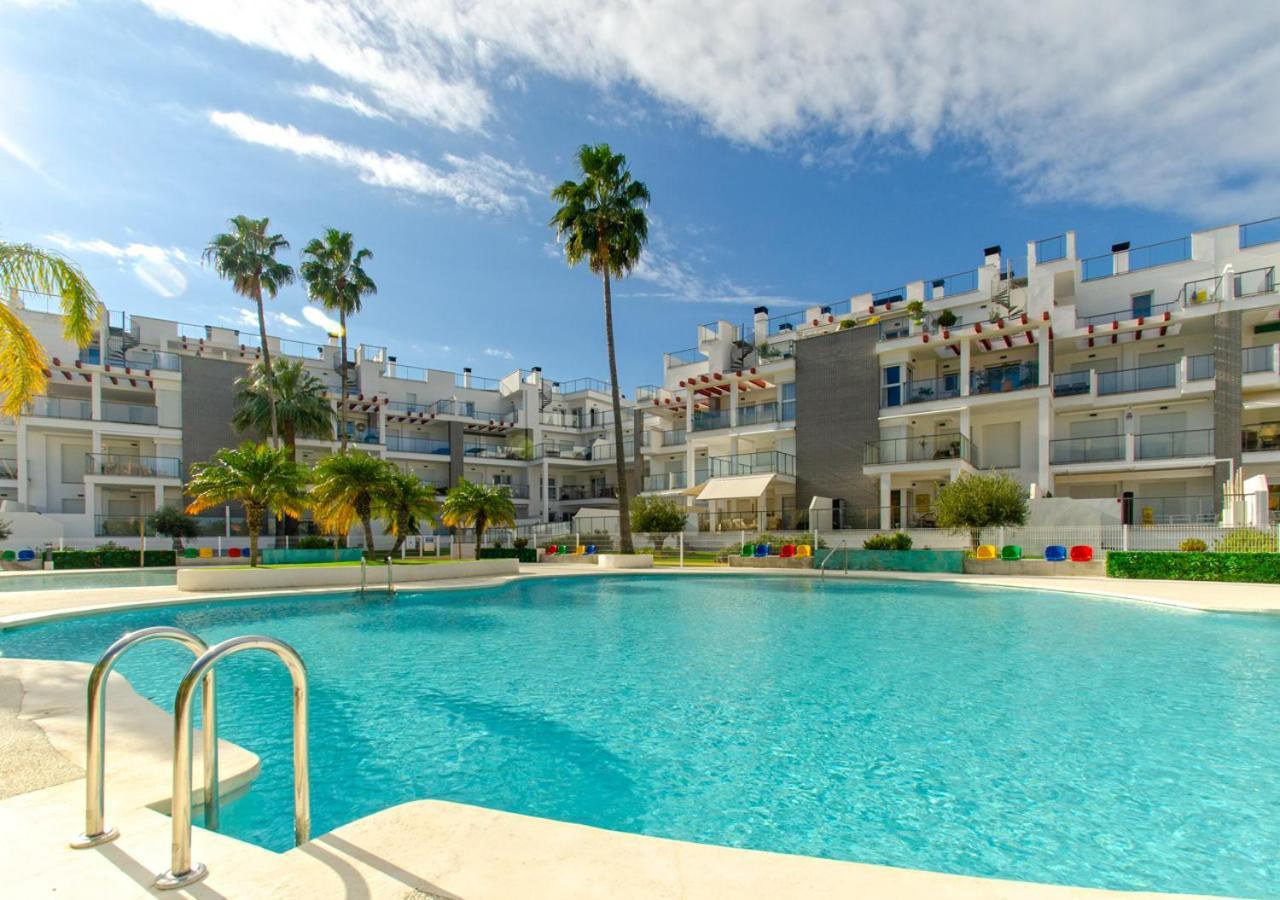 Apartamento Victoria Playa III Con Una Gran Terraza Dénia Esterno foto