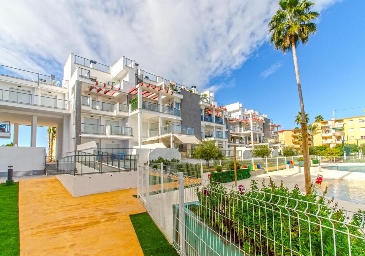 Apartamento Victoria Playa III Con Una Gran Terraza Dénia Esterno foto