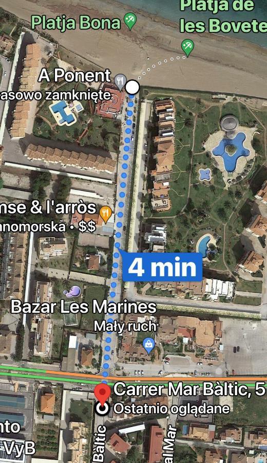 Apartamento Victoria Playa III Con Una Gran Terraza Dénia Esterno foto